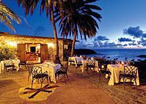 Il ristorante Terrace  sul Mare dei Caraibi